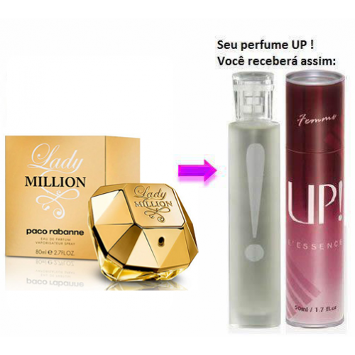 Perfume Feminino Lady Million  50ml - UP! 46
