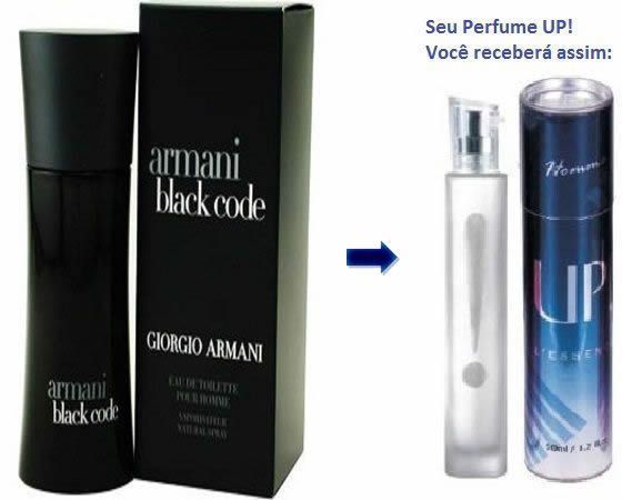 Perfume Masculino Armani Black Code  50ml - UP! 35